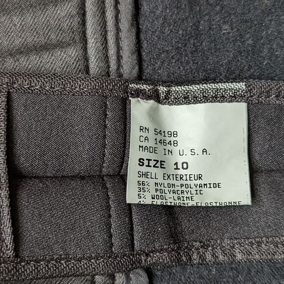 Bogner Vintage Style Soft Shell Ski Stirrup Lined Pant Women's Sz 10 in Black - Picture 6 of 12